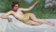 Femme nue allongee Jakub Weinles